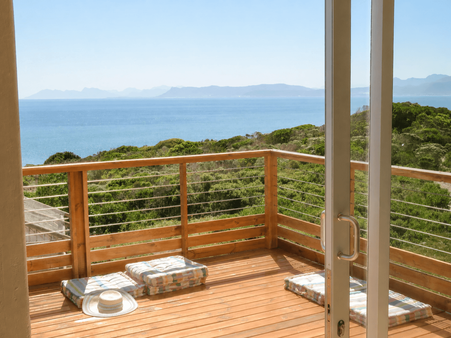 Ocean view from the deck at Great White Whale House